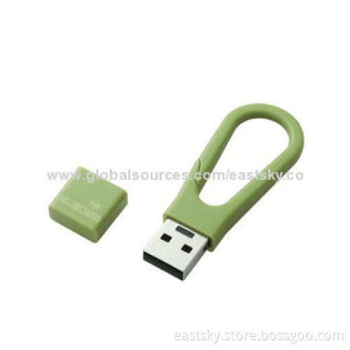 Data Hook USB Flash Drive with Capacity from 64MB to 32GB, Supports Multiple Partition